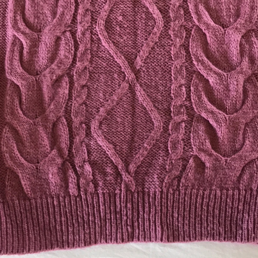 Cableknit sweater size S - Picture 4 of 8